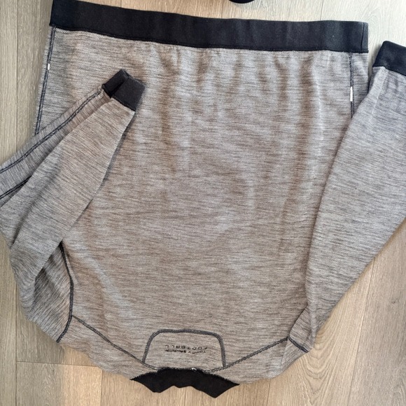 Baltimore Ravens Quarter Zip Reversible Pullover Men's Gray NFL - Picture 8 of 10